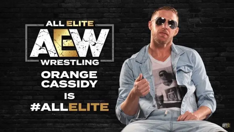 Orange Cassidy signs with All Elite Wrestling