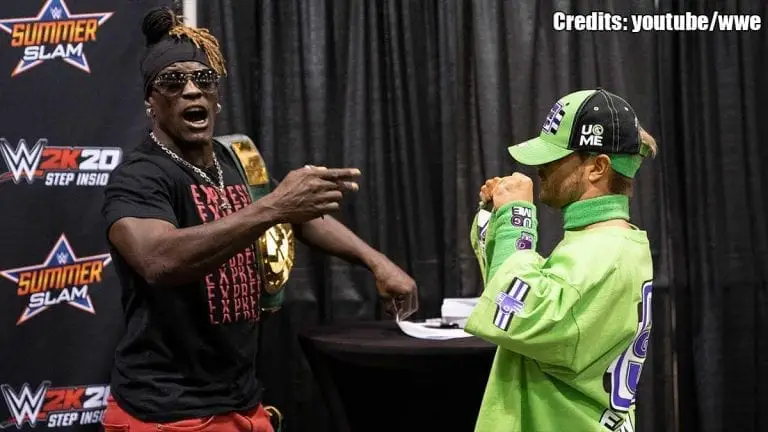 R-Truth Defends 24/7 Title at SummerSlam Meet & Greet