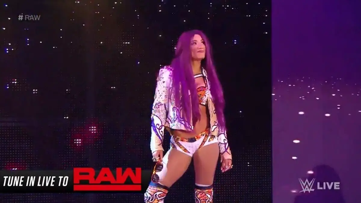 Sasha Banks Returned to Monday Night RAW episode of 12 August 2019