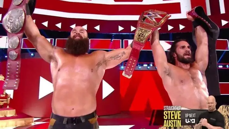Seth Rollins & Braun Strowman Become RAW Tag Team Champions