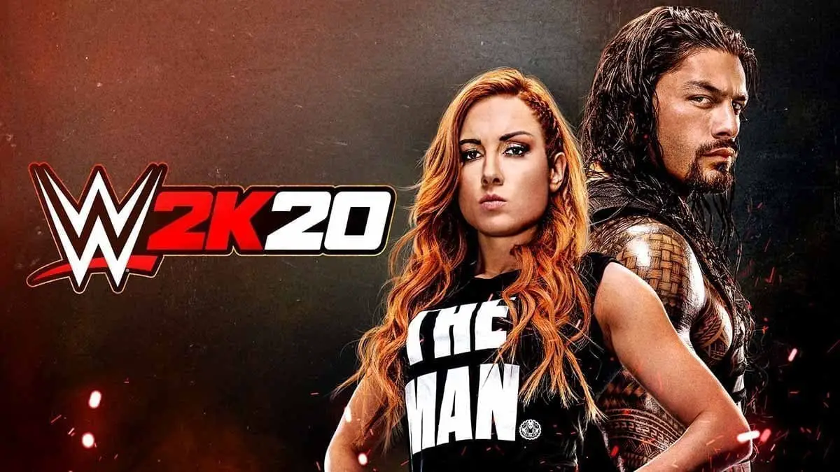 WWE 2K20 Game Official Cover