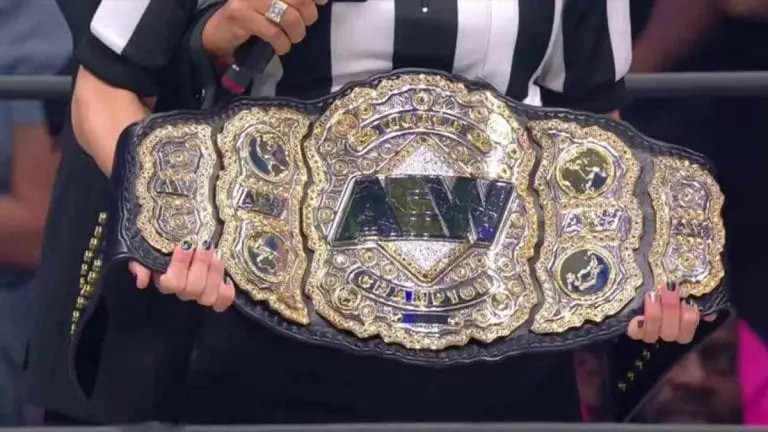 AEW World Championship Title Belt