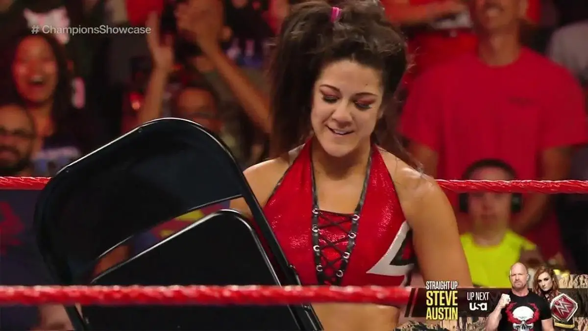 Bayley Heel Turn RAW 2 September 2019