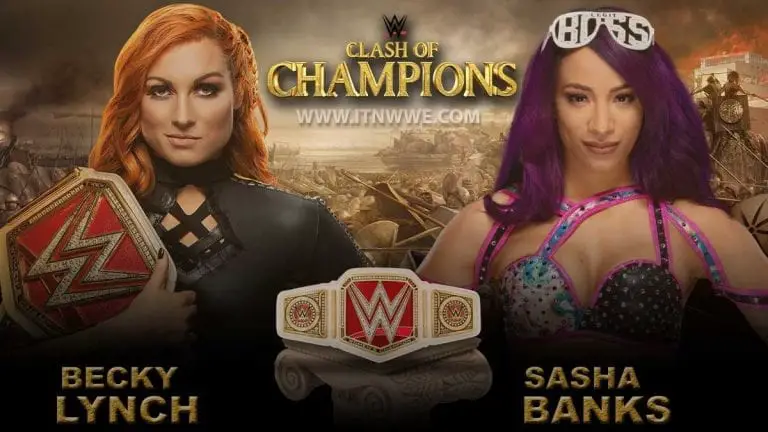 Becky Lynch vs Sasha Banks Confirmed for Clash of Champions