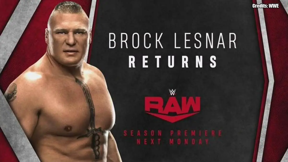 Brock Lesnar Announced for RAW Season Premiere