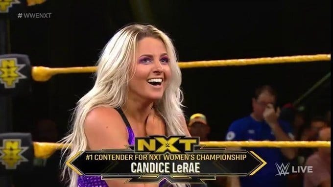 Candice LeRae Become No #1 Contender for NXT Women's Championship