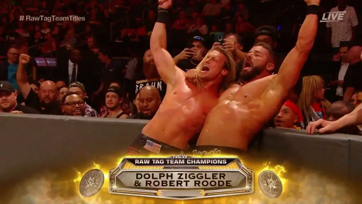 Dolph Ziggler & Robert Roode New Raw Tag Team Champion at WWE Clash Of Champions