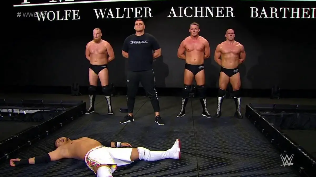 WALTER Assaults KUSHIDA After His Win Over Imperium