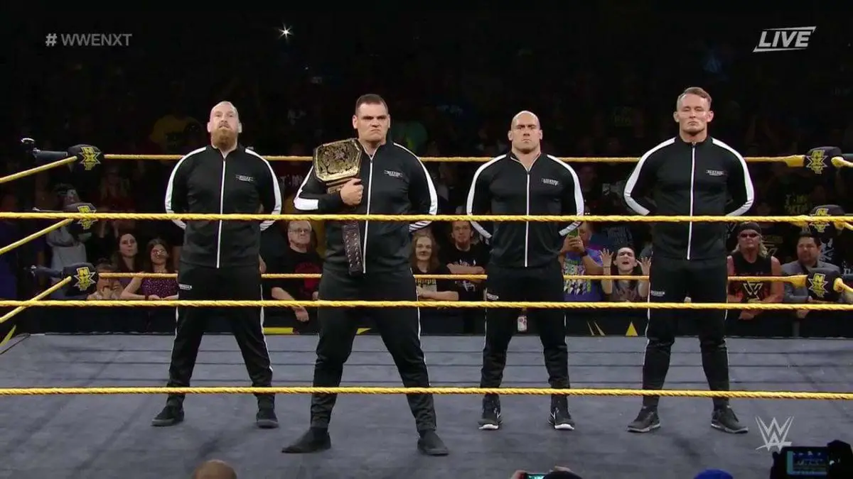 Imperium on NXT during USA Network Premiere