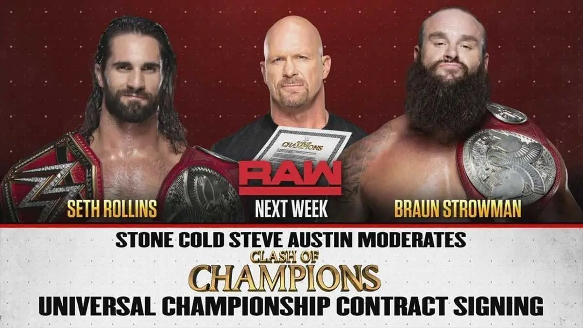 MSG Steve Austin Universal Championship Contract Signing
