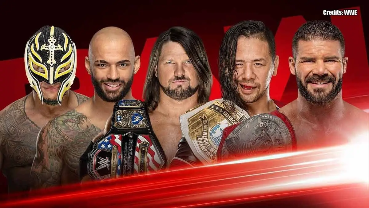 Fatal 5 Way Match for Universal Title No #1 Contender