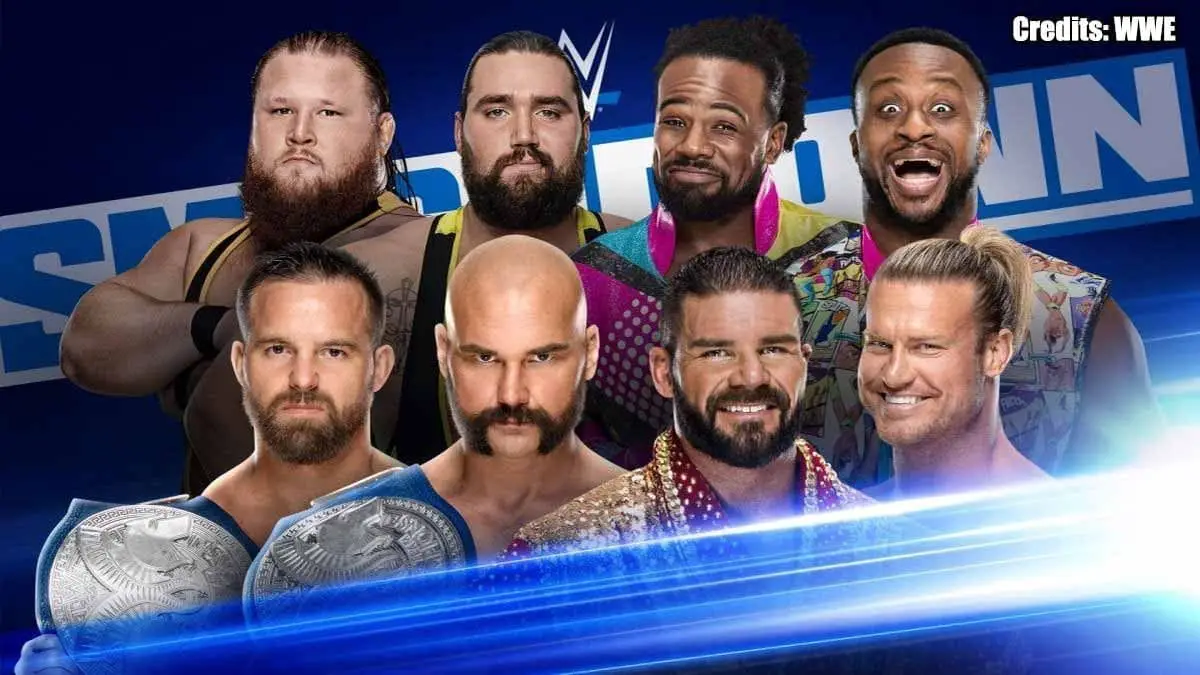 8 Men Tag Match SmackDown 18 October 2019
