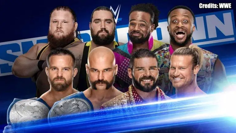 Big 8 Men Tag Match Announced for SmackDown This Week