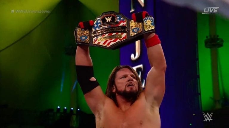 Crown Jewel 2019: AJ Styles Retains Title Against Carrillo