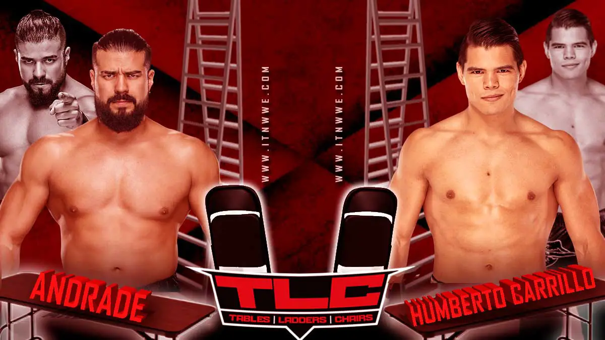 Andrade vs Humberto Carrillo WWE TLC 2019