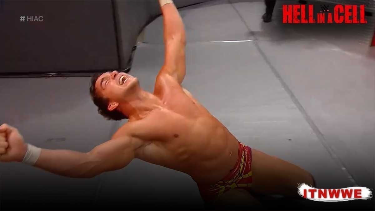 Chad Gable Defeat Baron Corbin at Hell In A Cell 2019