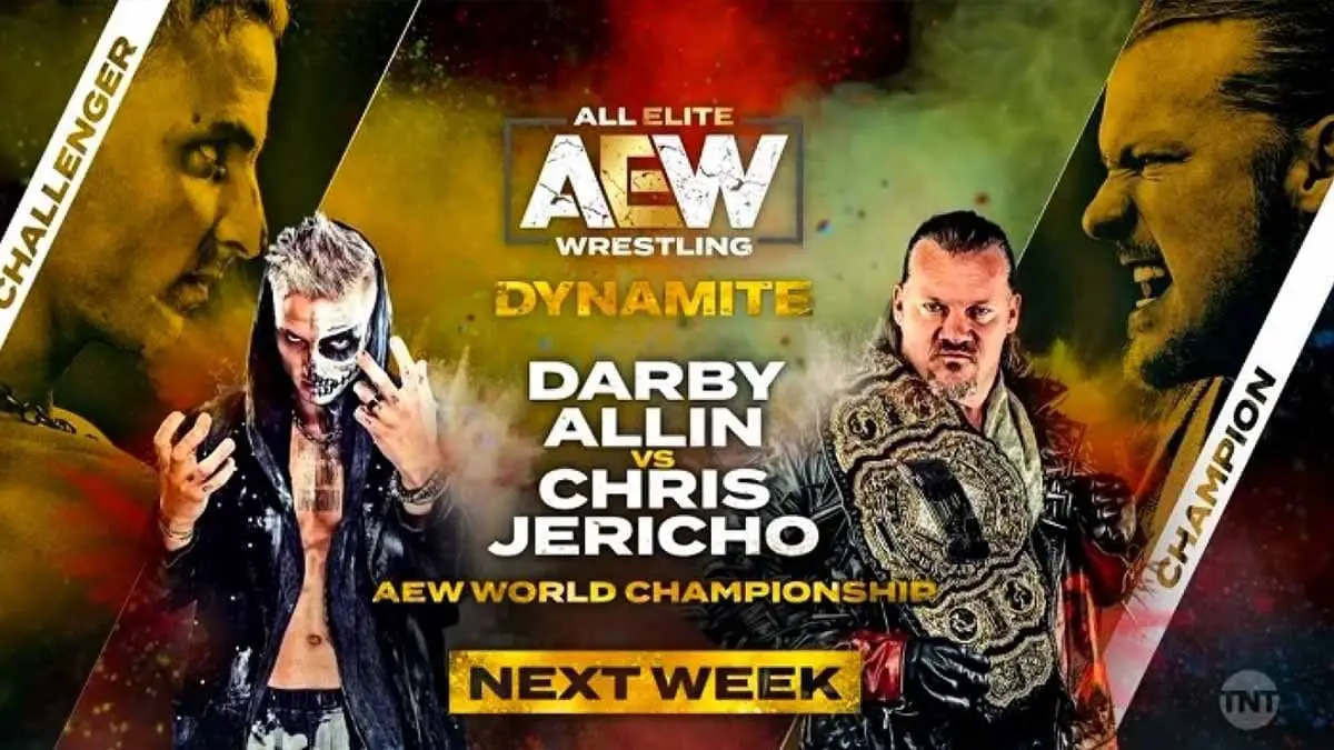 Chris Jericho vs Darby Allin AEW World Championship