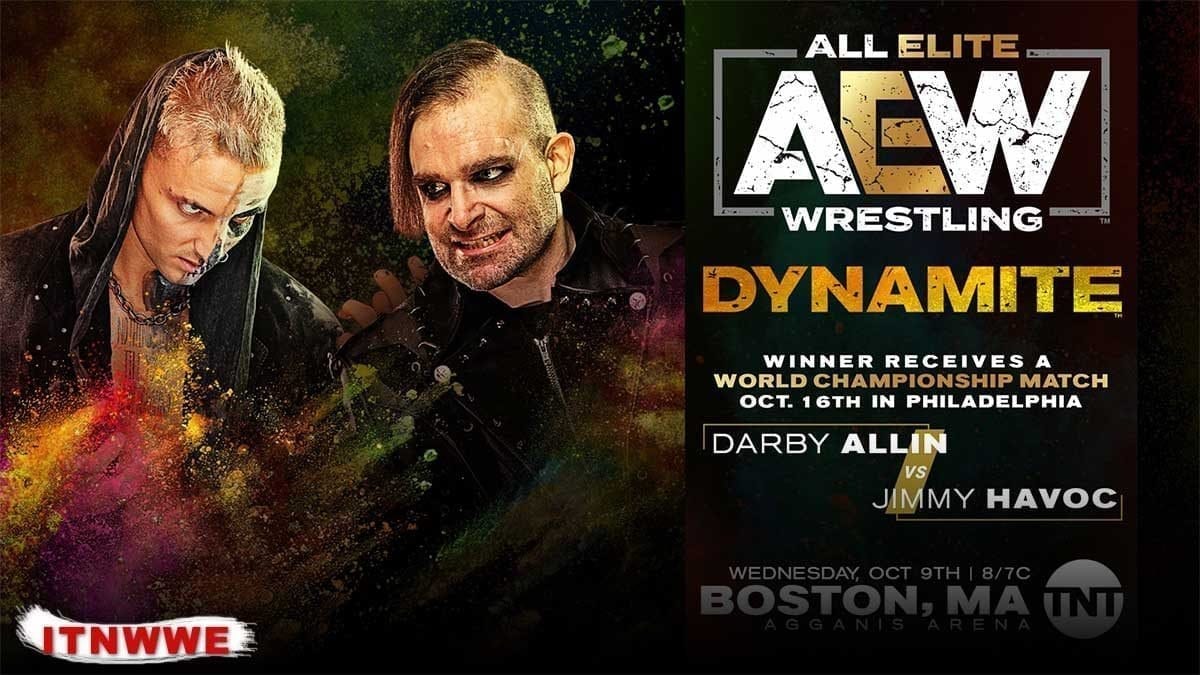 Darby Allin vs Jimmy Havoc for No 1 Contender for AEW World Championship