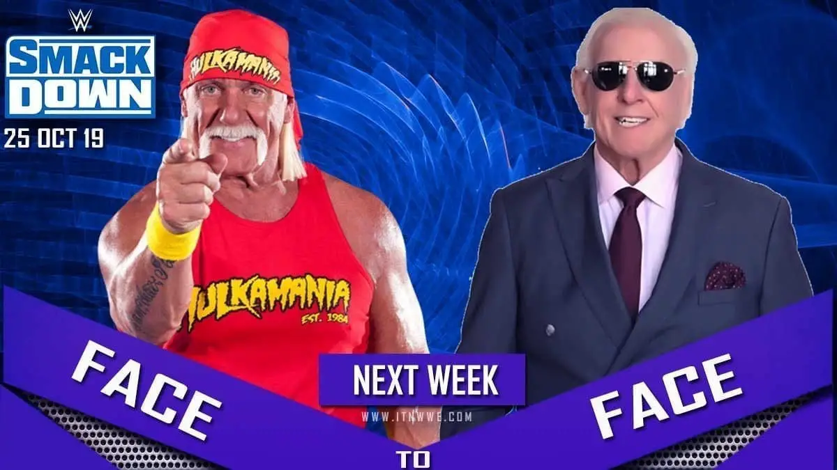 Hulk Hogan vs Ric Flair face to Face at SmackDown 25 october 2019