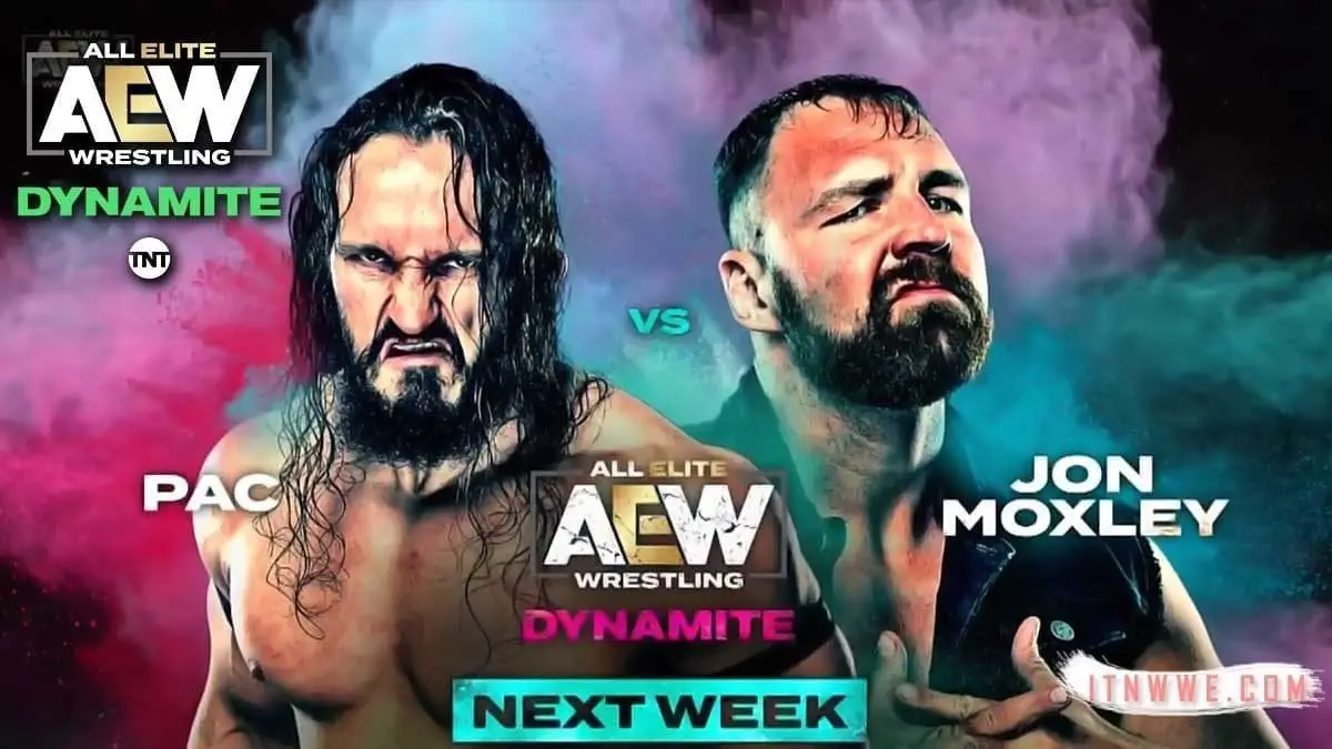 Jon Moxley vs PAC At AEW Dynamite 23-10-19