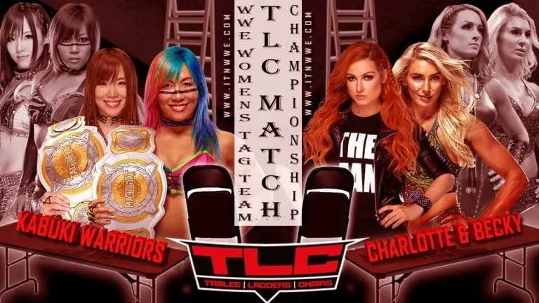 Becky & Charlotte to Challenge Kabuki Warriors in TLC Match