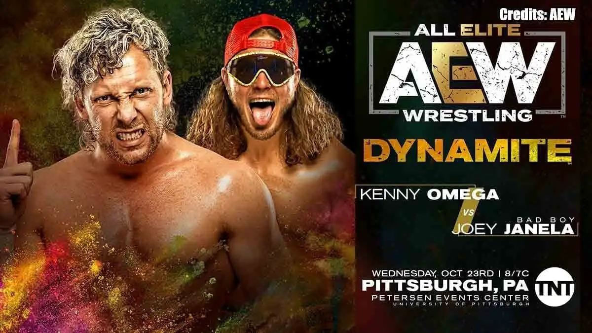 Kenny Omega vs Joey Janela AEW Dynamite 23 October 2019