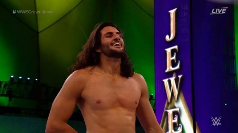 Mansoor Defeat Cesaro at Crown Jewel 2019