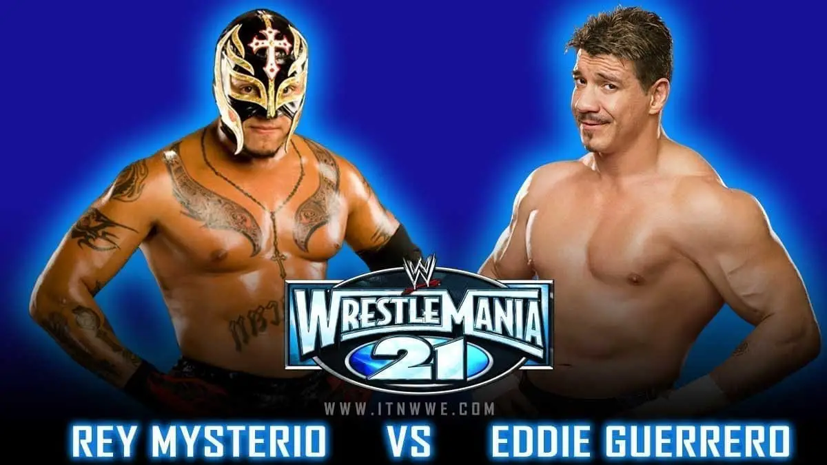 Rey Mysterio vs Eddie Guerrero Wrestlemania 2005 