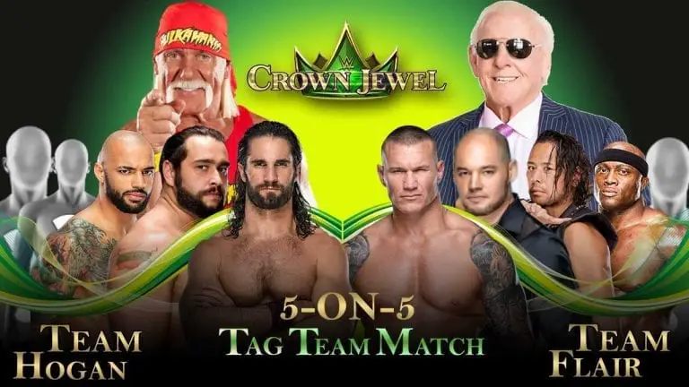 Team Ric Flair vs Team Hulk Hogan Crown Jewel 2019