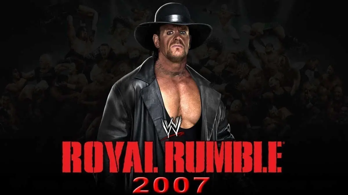 The Undertaker Royal Rumble 2007