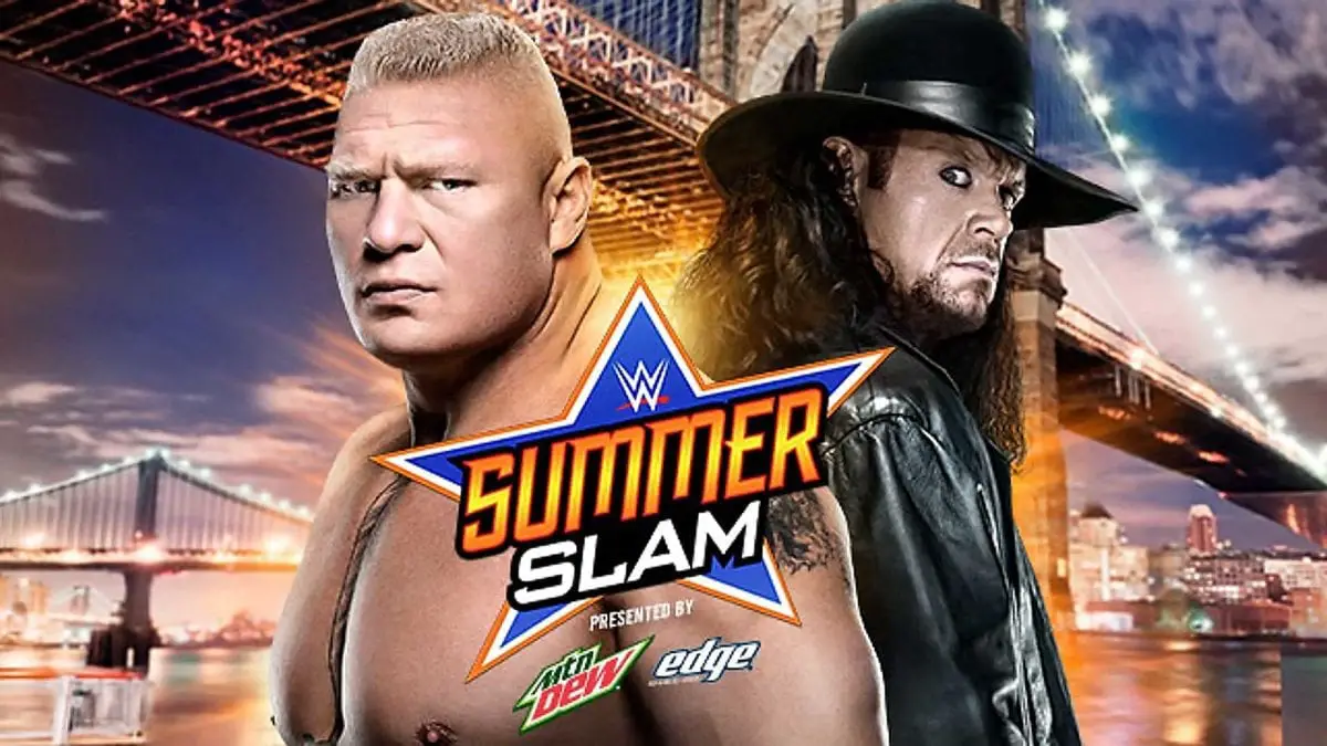 The Undertaker vs Brock Lesnar SummerSlam 2015