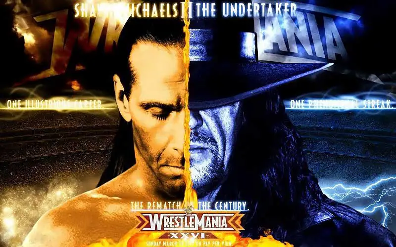 The Undertaker vs Shawn Michaels WreStlemania 2010