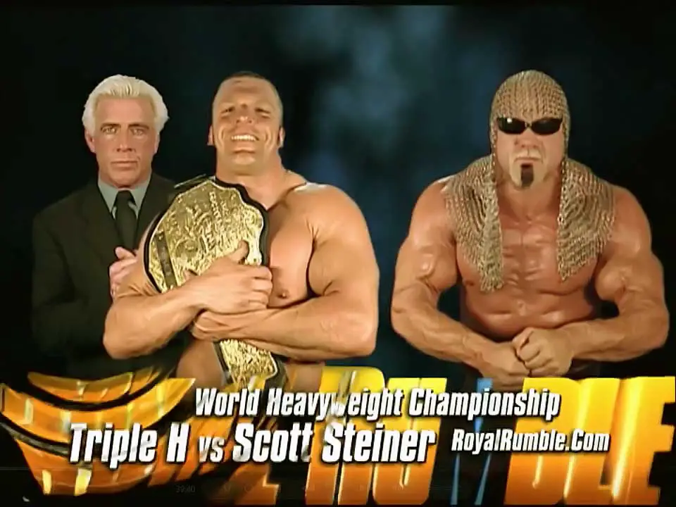 Triple H vs Scott Steiner Royal Rumble 2003
