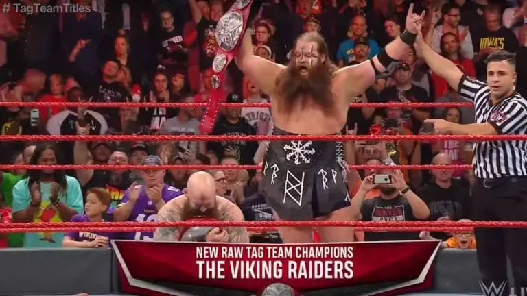 Viking Raiders Becomes RAW Tag Team Champions