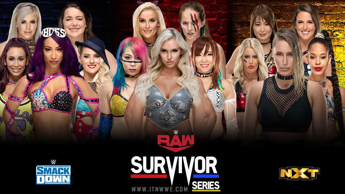 Women's Team Smackdown vs Team NXT vs Team Raw at Survivor Series 2019