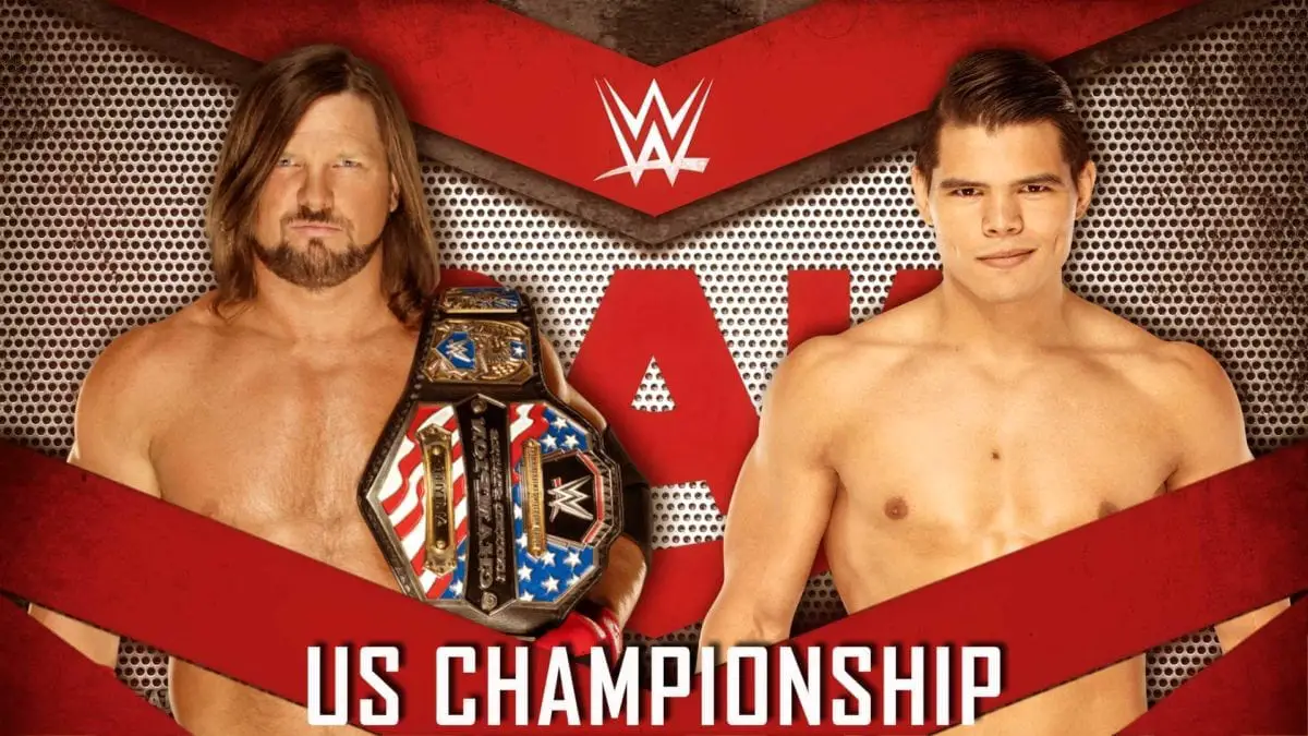 AJ Styles vs Humberto Carrillo RAW 25 November 2019