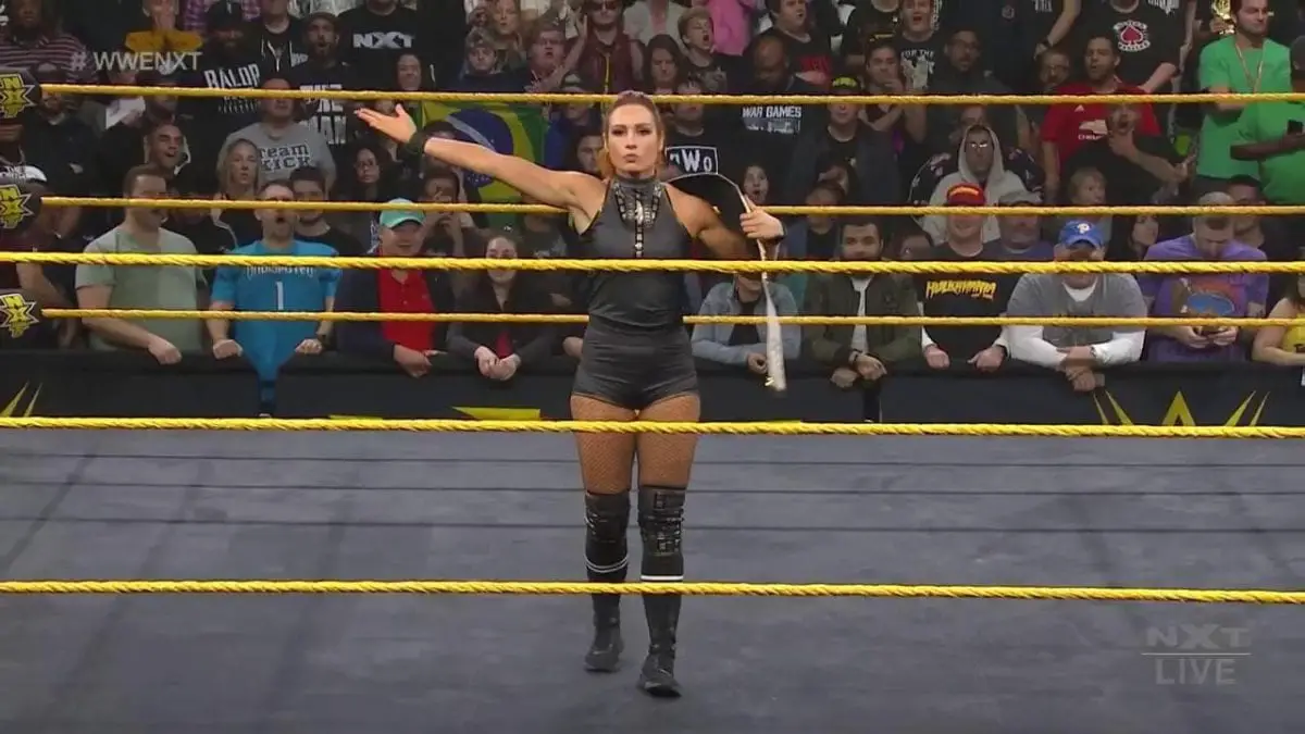 Becky Lynch at NXT on 20 November 2019