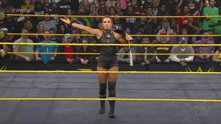 Becky Lynch at NXT on 20 November 2019