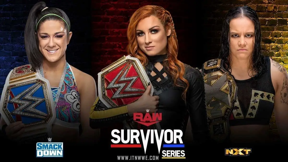 Becky Lynch vs Bayley vs Shayna Baszler at Survivor Series 2019