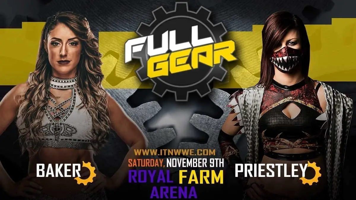 Britt Baker vs Bea Priestley at AEW Full Gear 2019