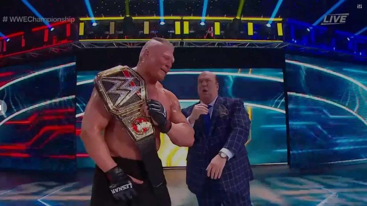 Brock Lesnar Retains WWE Title vs Mysterio at Survivor Series 2019