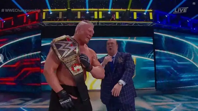 Survivor Series 2019: Brock Lesnar Retains WWE Title vs Mysterio