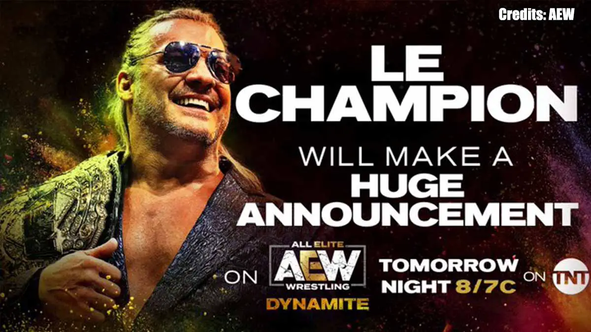 Chris Jericho Big Announcement AEW Dynamite 20 November 2019