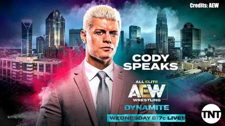 Cody Rhodes to Make Big Career Announcement on AEW Dynamite