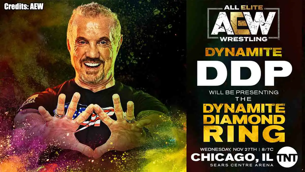 DDP to Present Diamond Ring at AEW Dynamite