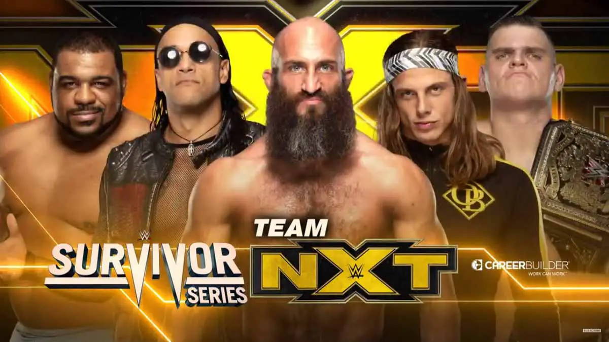 NXT Team For Survivor Series 2019