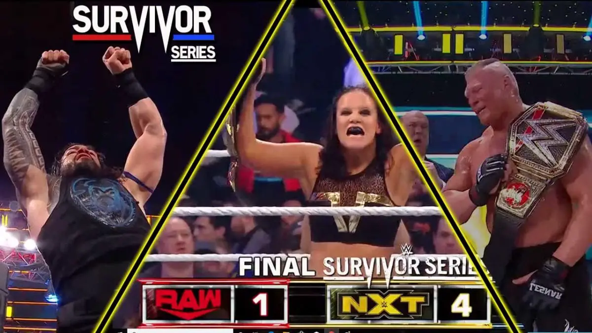 NXT Wins Survivor Series 2019 Battle