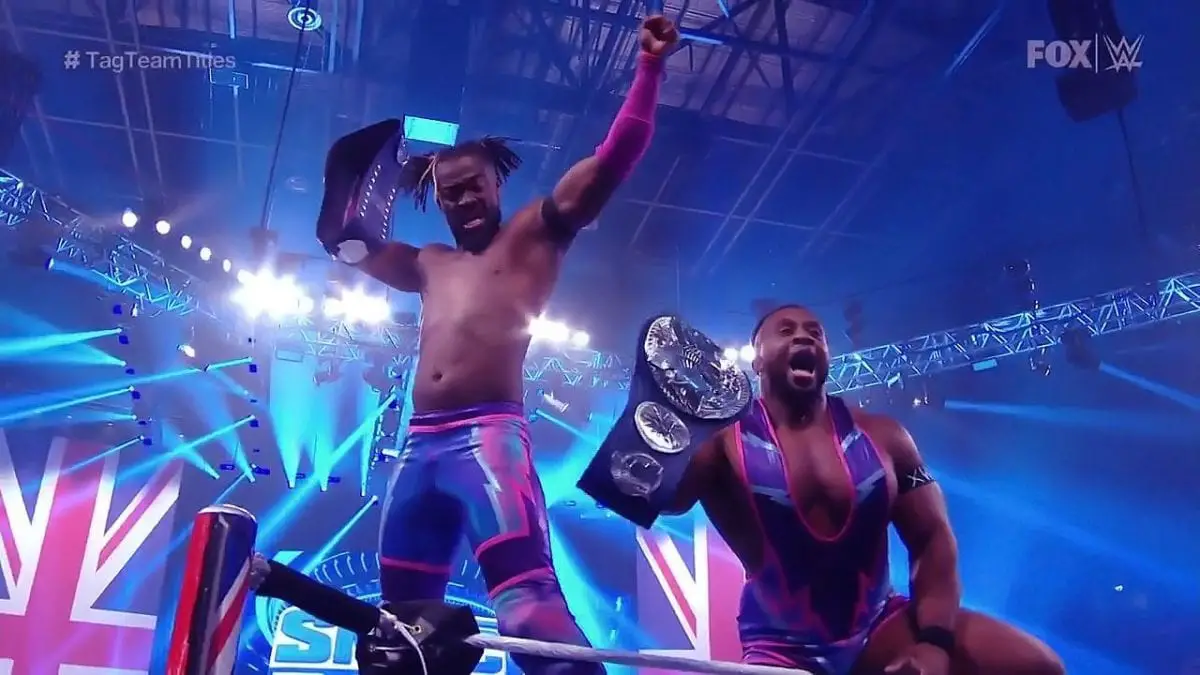 New Day Become 7 Times Tag Team Champions at SmackDown 8 November 2019