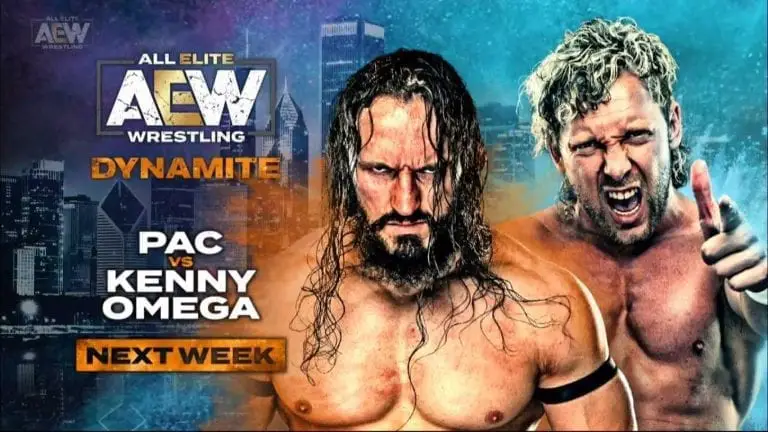 Kenny Omega vs PAC Rematch Announced for Dynamite Next Week