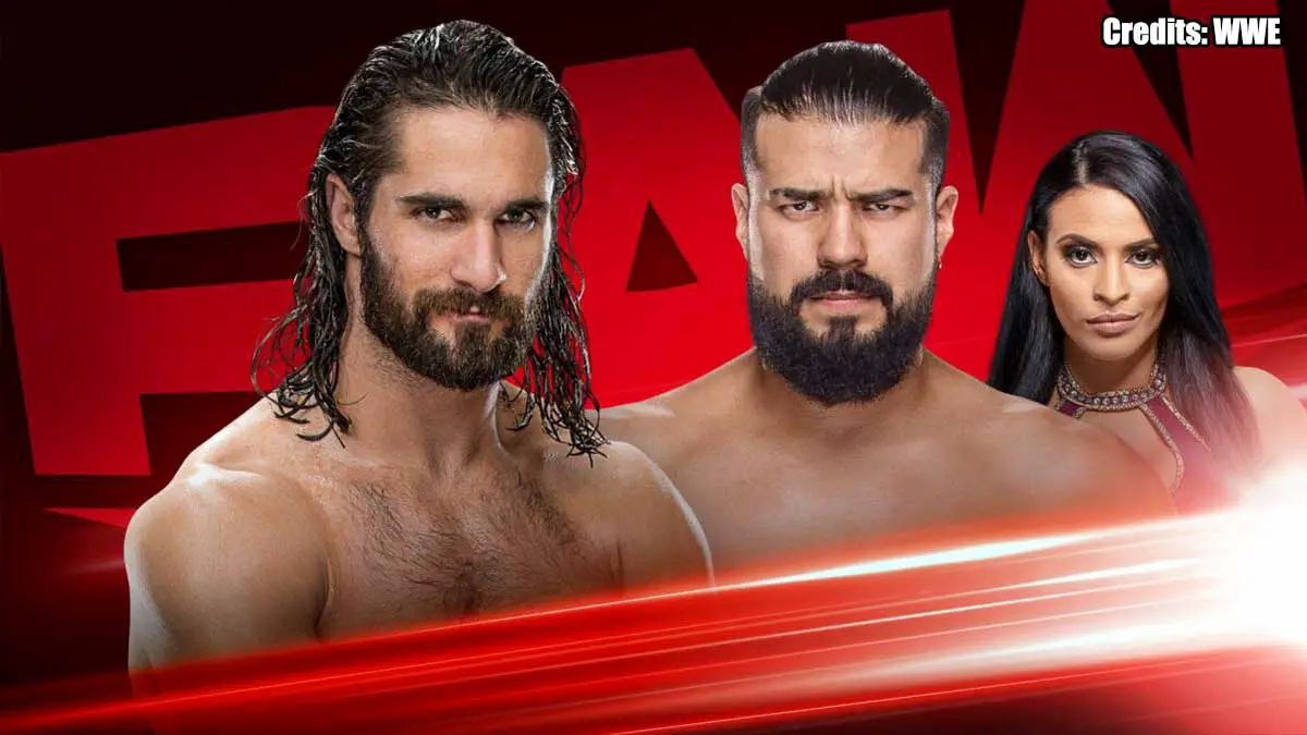 Seth Rollins vs Andrade for Monday Night RAW 18 November 2019 for Survivor Series 2019 place